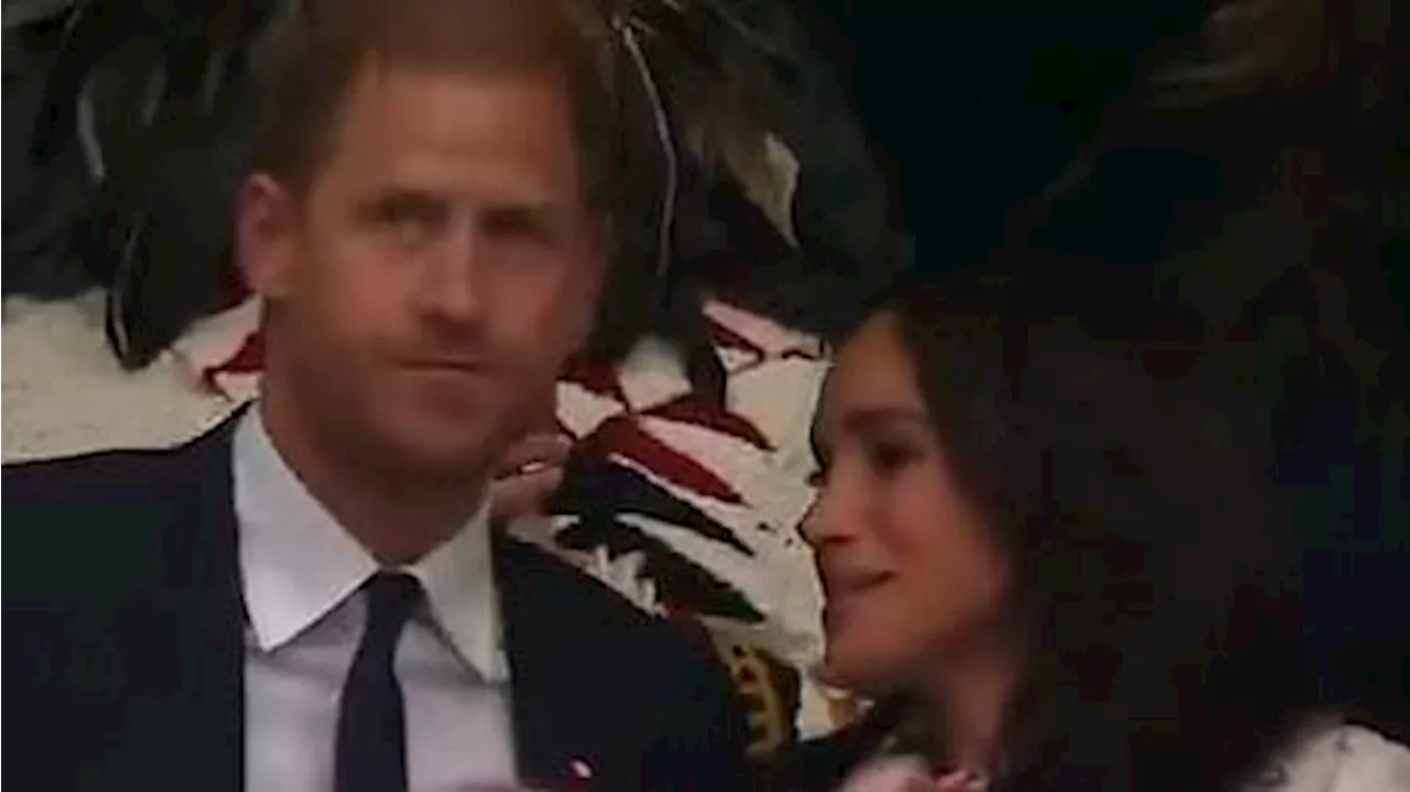 Lip reader reveals what Meghan Markle really said to Harry after putting on a very animated display...