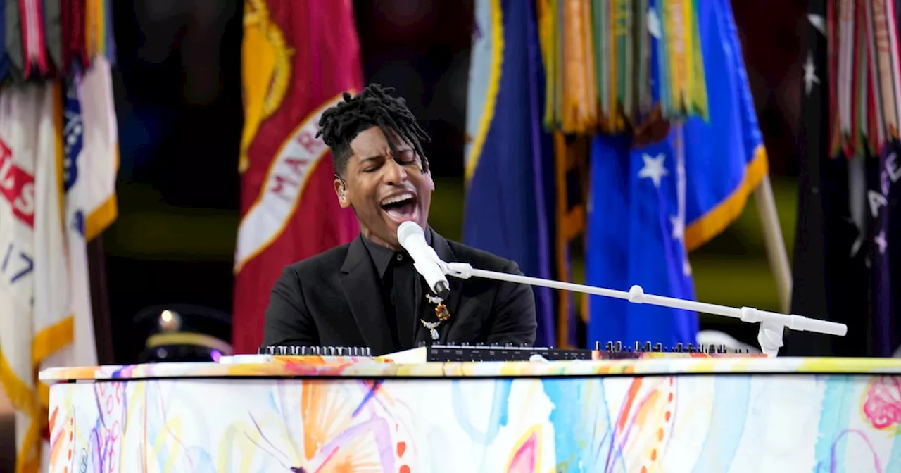 Jon Batiste Sizzles at Super Bowl 59 with Jazzy National Anthem Performance