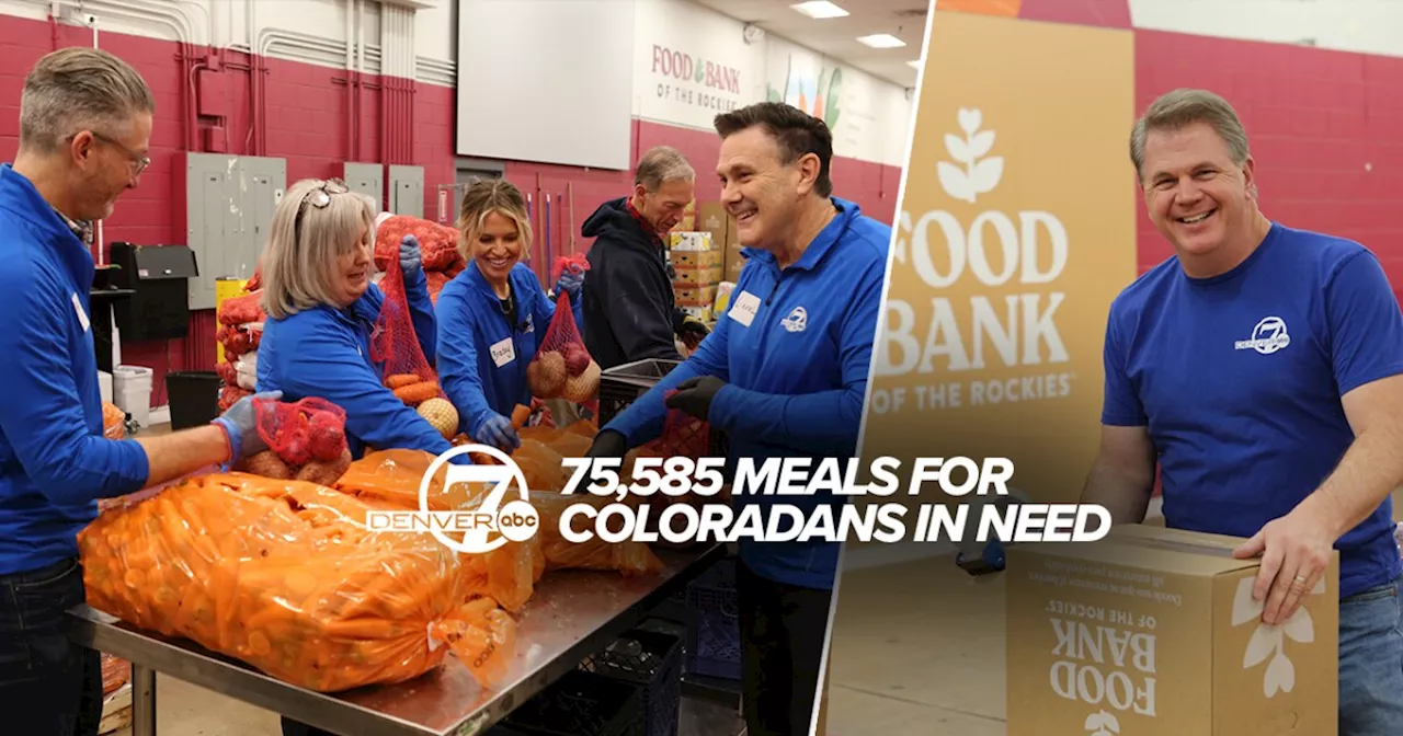 Denver7's Hunger Campaign Raises Over 75,000 Meals