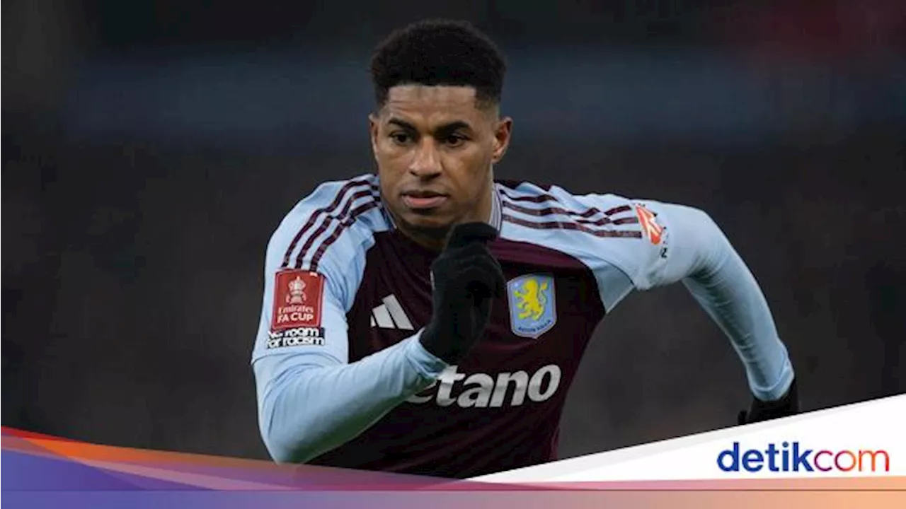 Rashford Debut Bersama Villa, Main Lagi usai Nganggur 2 Bulan