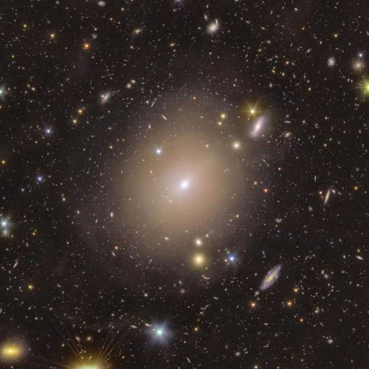 Euclid Telescope Captures Stunning Einstein Ring