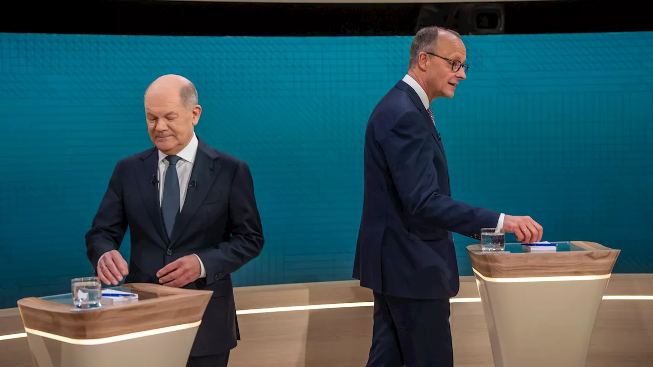 Kommentar zum TV-Duell Merz vs. Scholz: Verpasste Chance