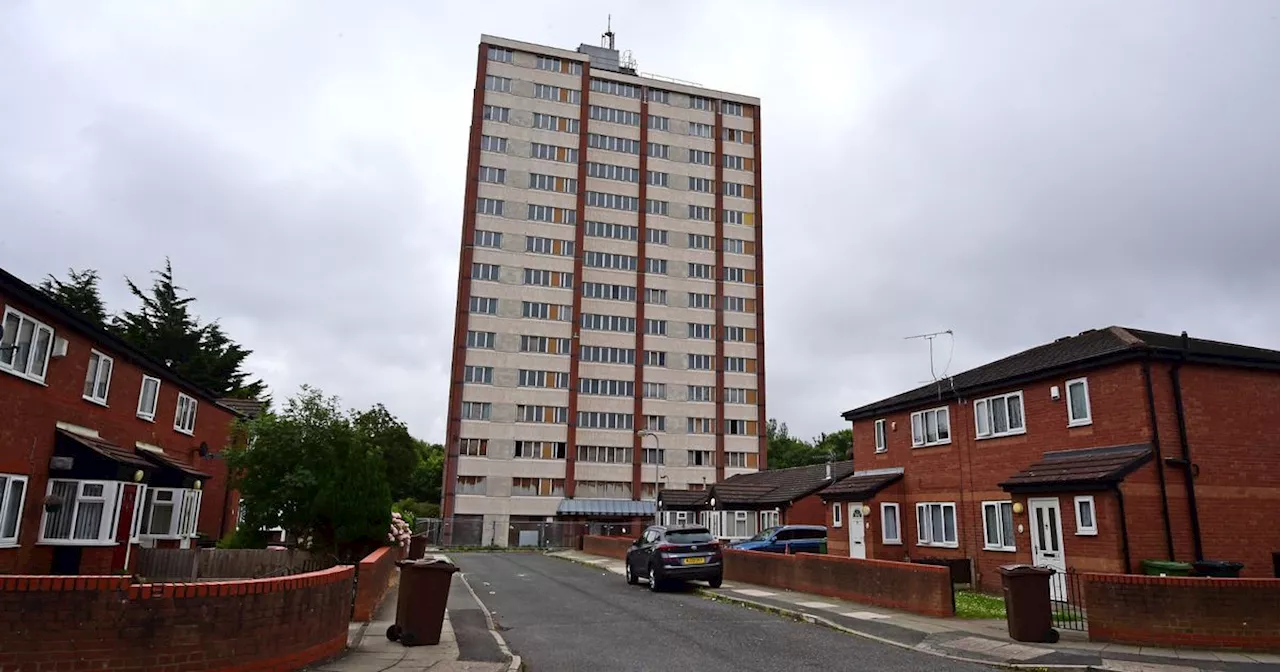 Derelict Tower Block Vine House Set for Demolition