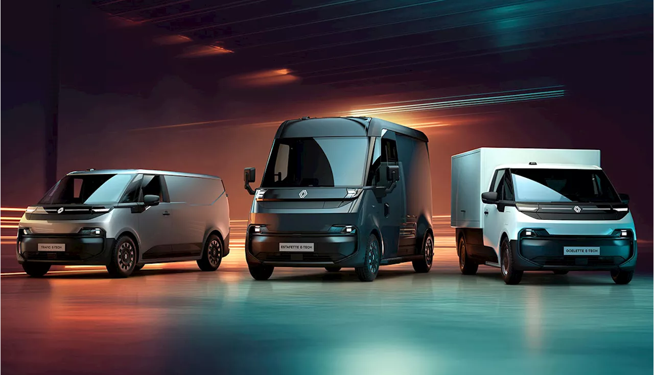 Renault stellt drei Elektro-Transporter auf neuer Plattform vor