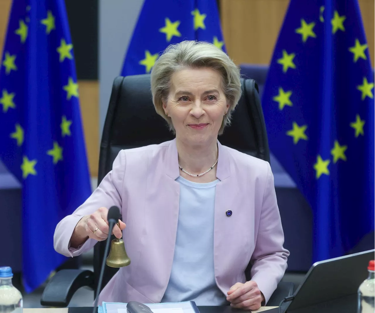 Von der Leyen se reunirá con el vicepresidente estadounidense JD Vance mañana en París