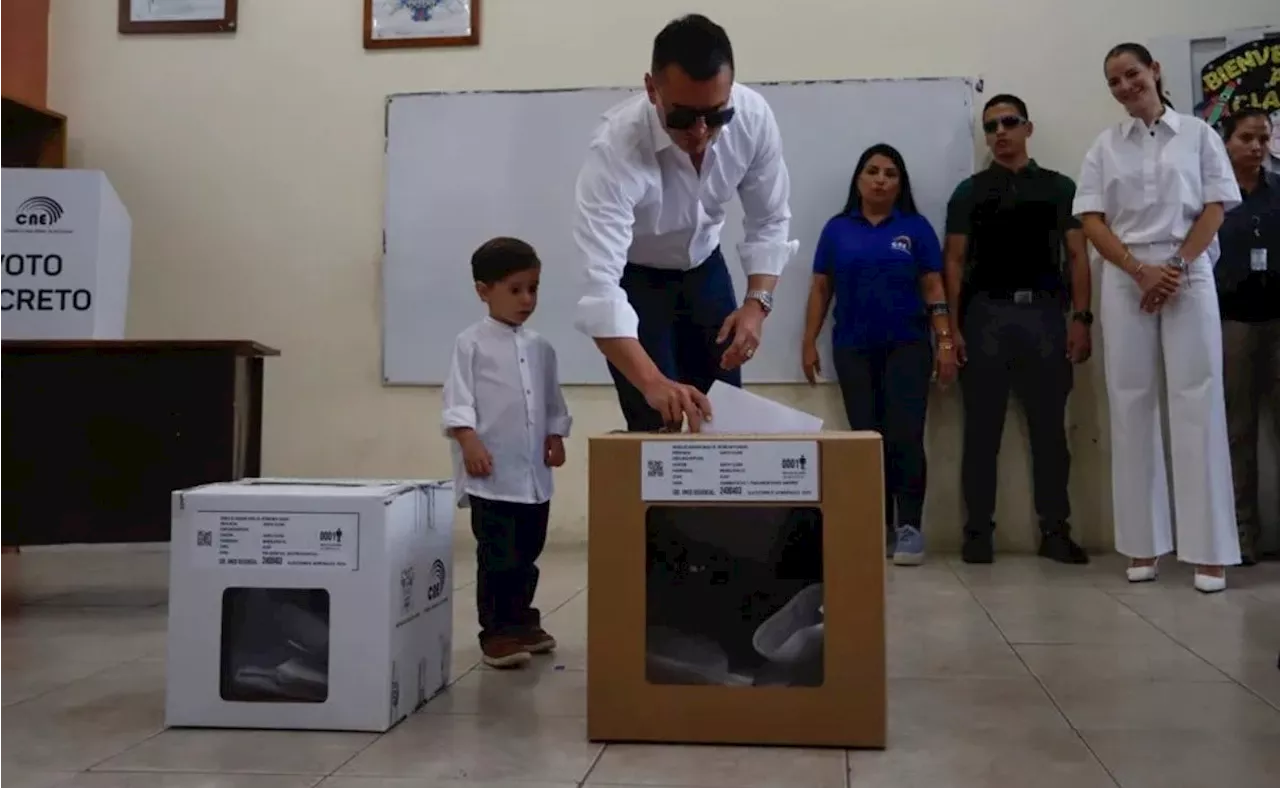 Elecciones Ecuador: Sondeo AnticipaVictoria de Daniel Noboa en Primera Vuelta