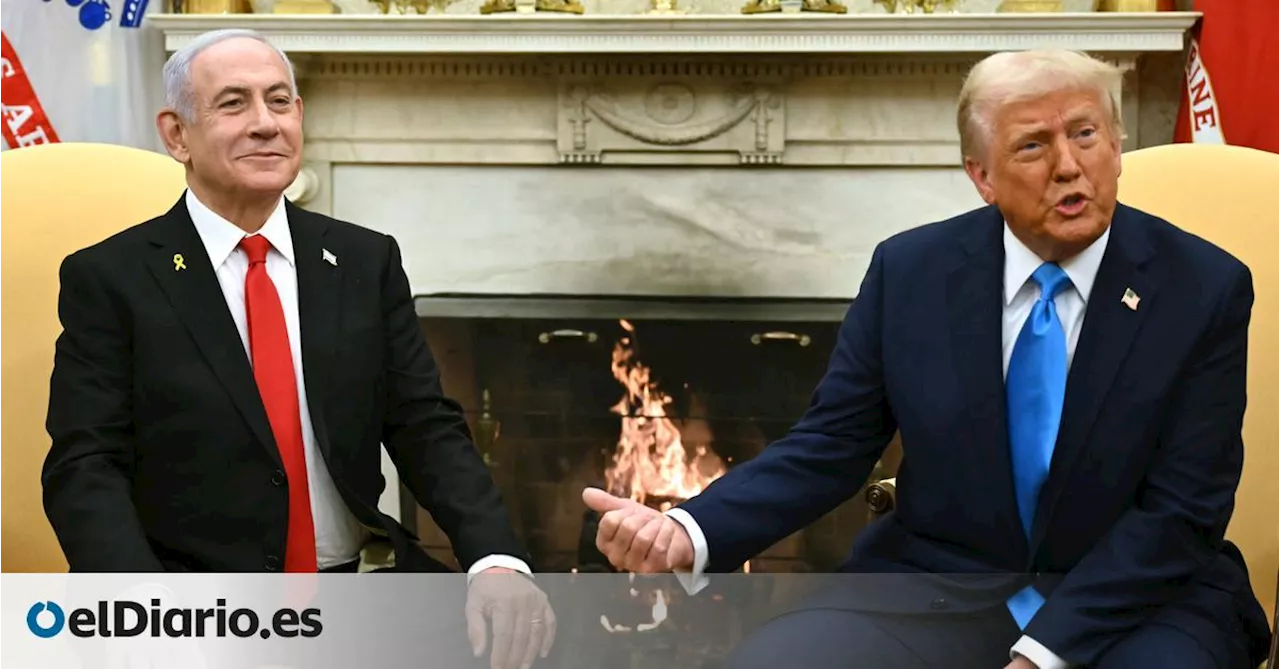 Trump dice que los palestinos desplazados de Gaza siguiendo su plan no podrán regresar