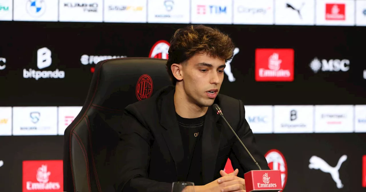 Joao Felix: 'L'Inter mi voleva, ma io avevo in mente solo il Milan'