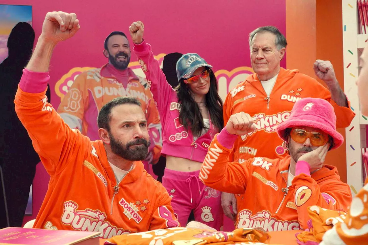 Ben Affleck Dumps Matt Damon and Tom Brady as DunKings, Taps Jeremy Strong, Kevin Smith in Dunkin' Super Bowl Commercial