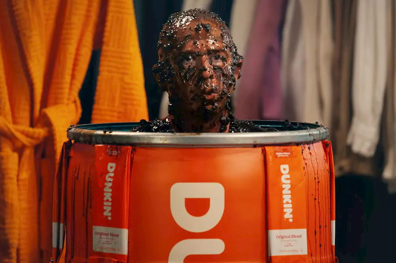 Jeremy Strong Embraces Self-Parody in Dunkin' Donuts Super Bowl Ad