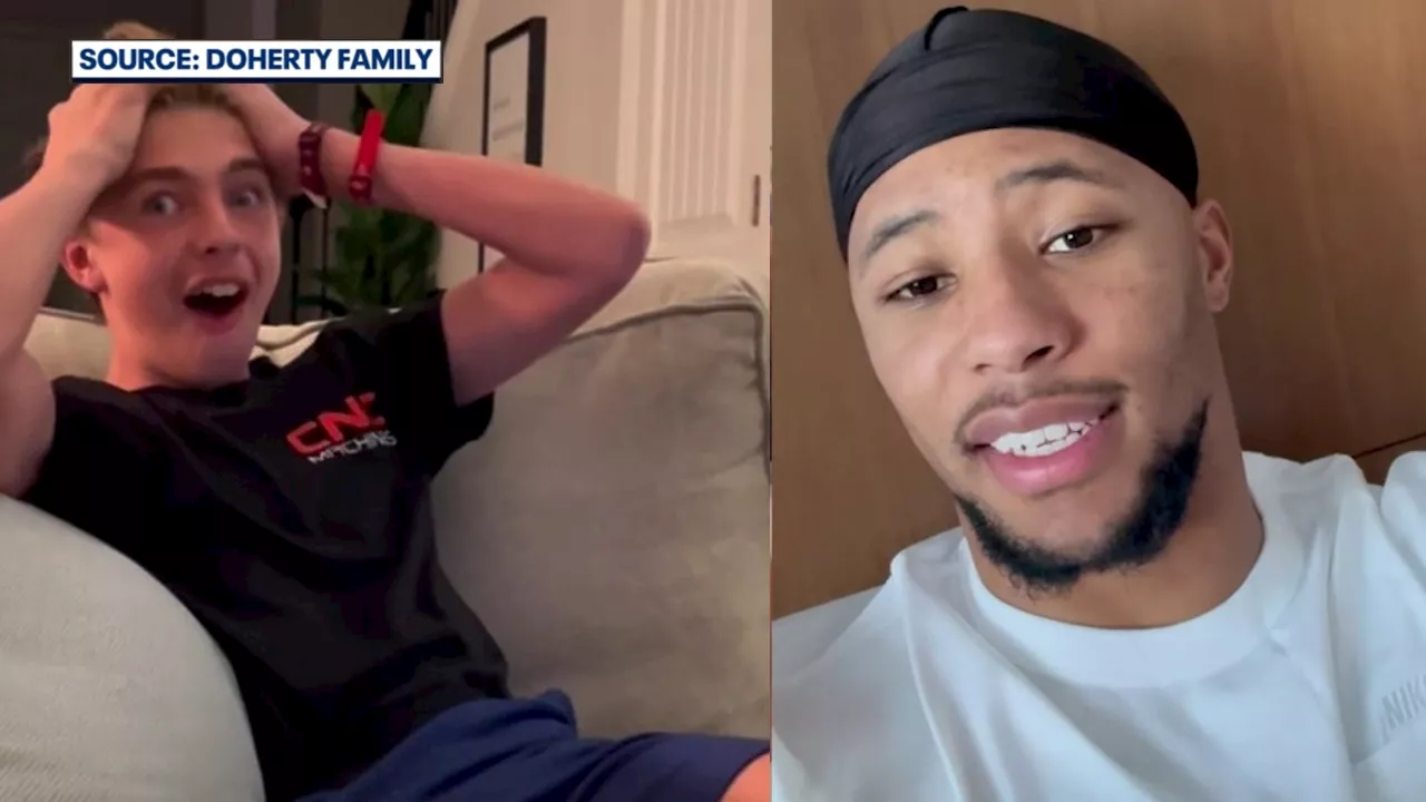 Eagles Star Saquon Barkley Surprises Injured Fan with Super Bowl Trip