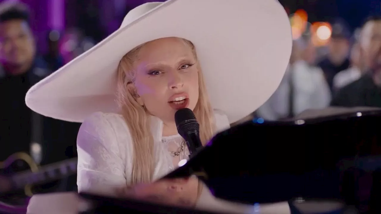 Lady Gaga Performs for First Responders Ahead of Super Bowl LIX