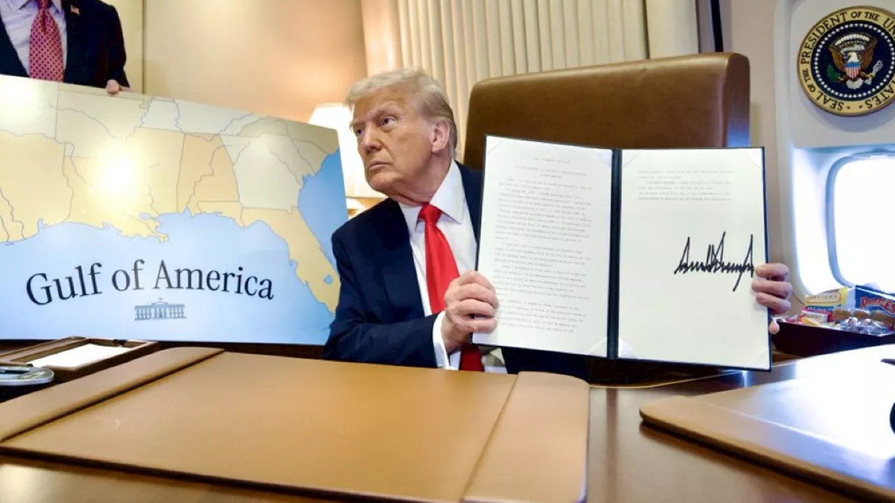 Trump Declares February 9th as 'Gulf of America Day' on Historic Super Bowl Flight