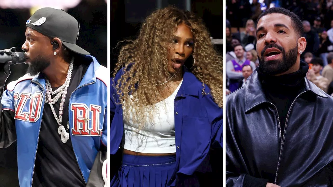 Serena Williams' Super Bowl Appearance: A Snippet of Kendrick Lamar vs. Drake Rivalry