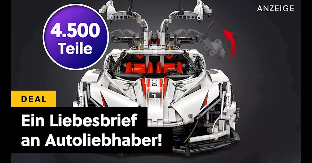 CaDA baut ein 800-PS Hypercar: Der LEGO-Killer?