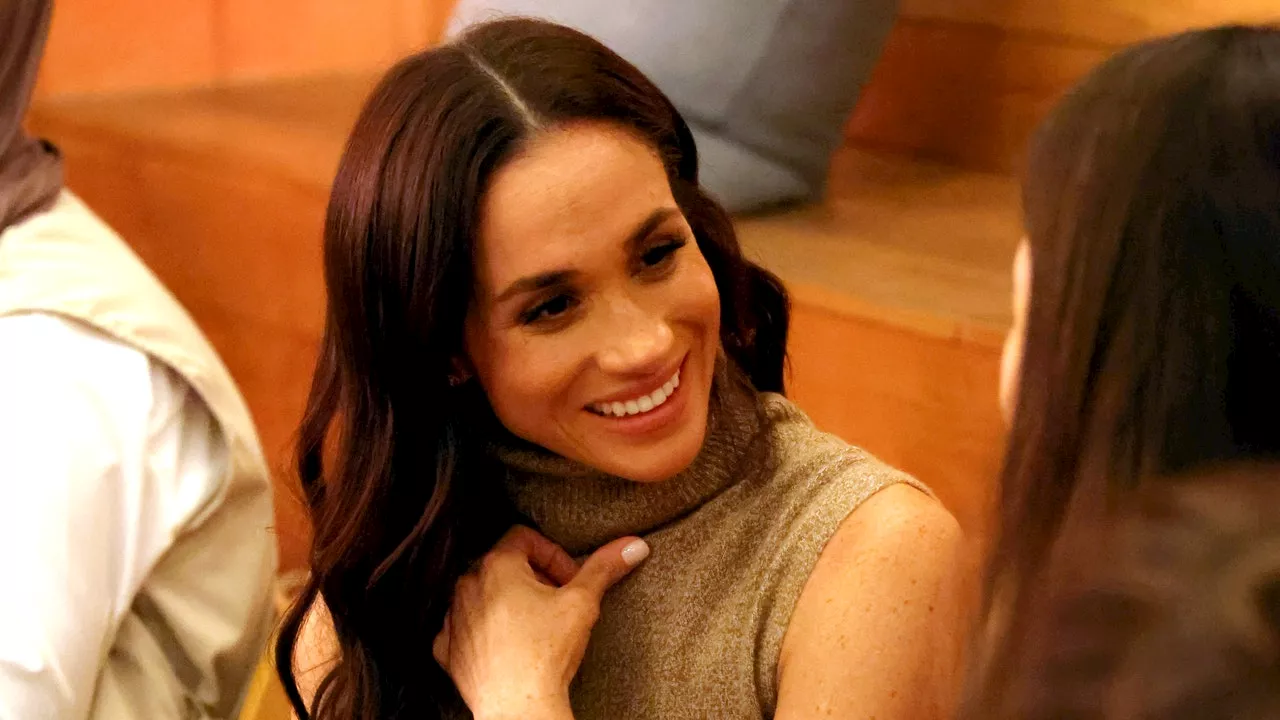 Meghan Markle’s Crewneck Sweater Gets an Immediate Upgrade With This Subtle Detail