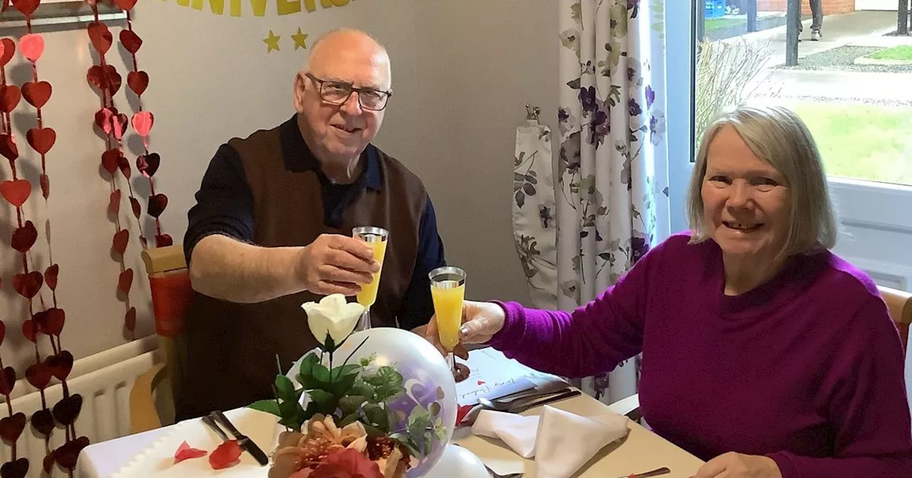 Glasgow Couple Celebrate 53 Years of Marriage with Romantic Lunch