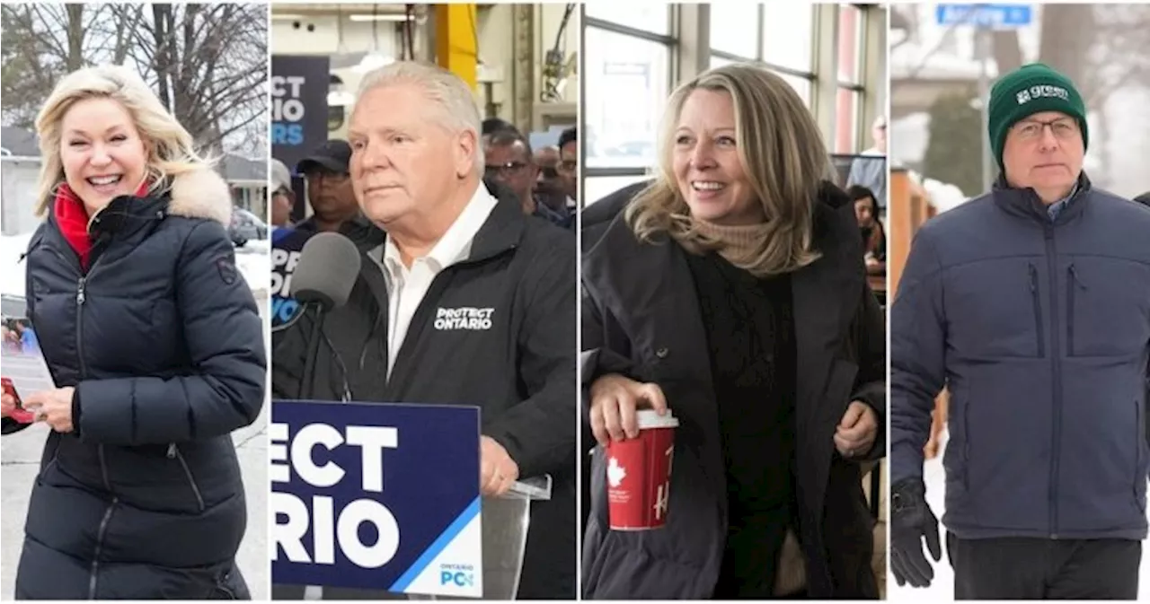 Ontario election 2025: Where the leaders are on Monday, Feb. 10