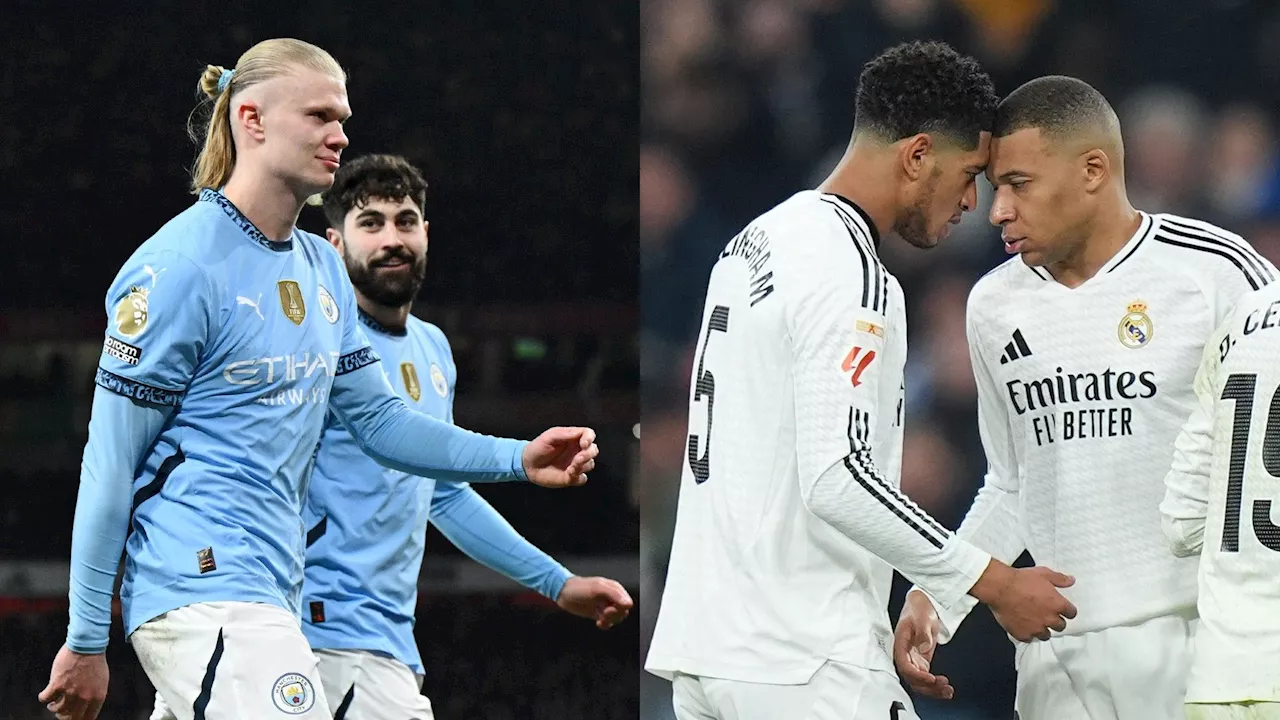 Jadwal Manchester City vs Real Madrid: Live Streaming, Siaran Langsung TV & Cara Menonton