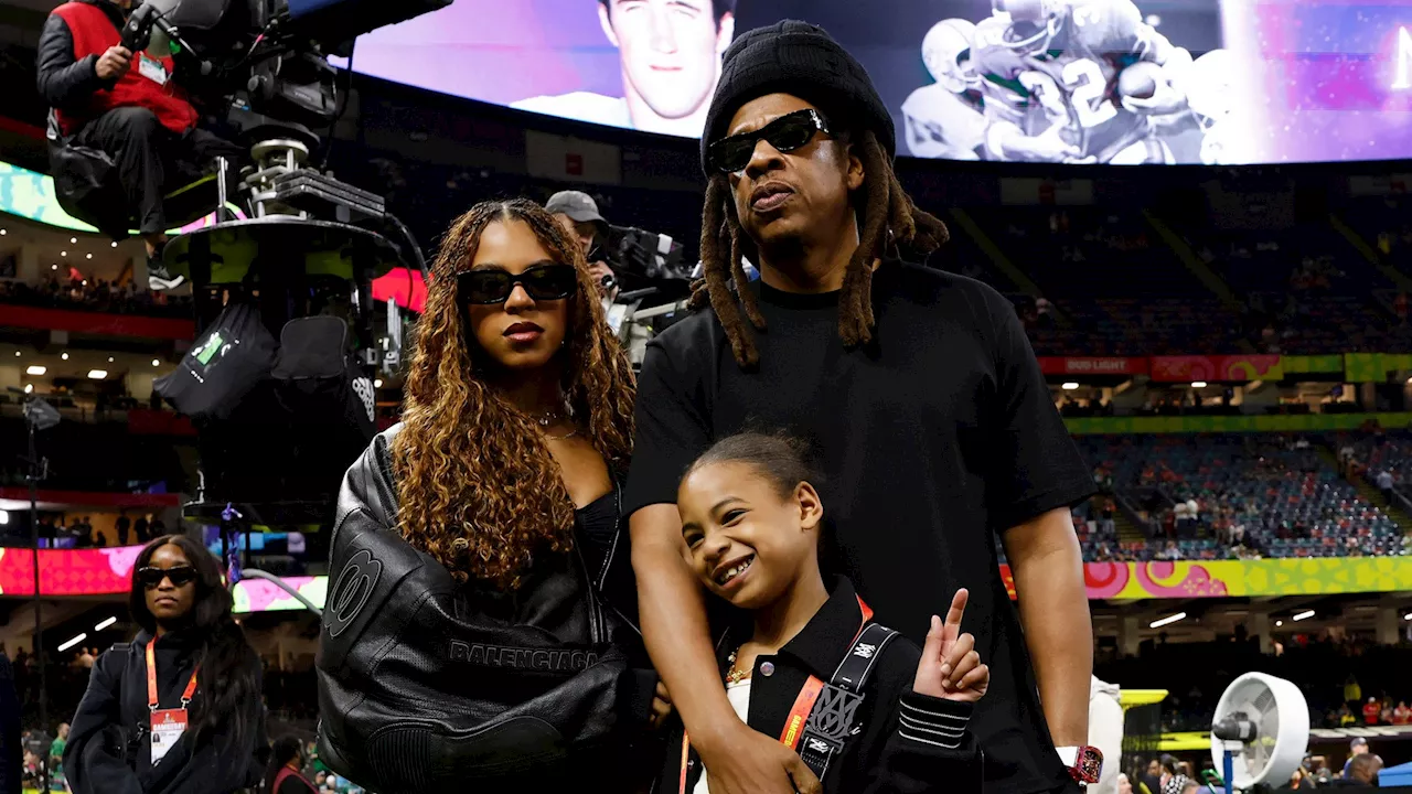 Rumi Carter, la plus jeune fille de Beyoncé, fait une rare apparition au Super Bowl