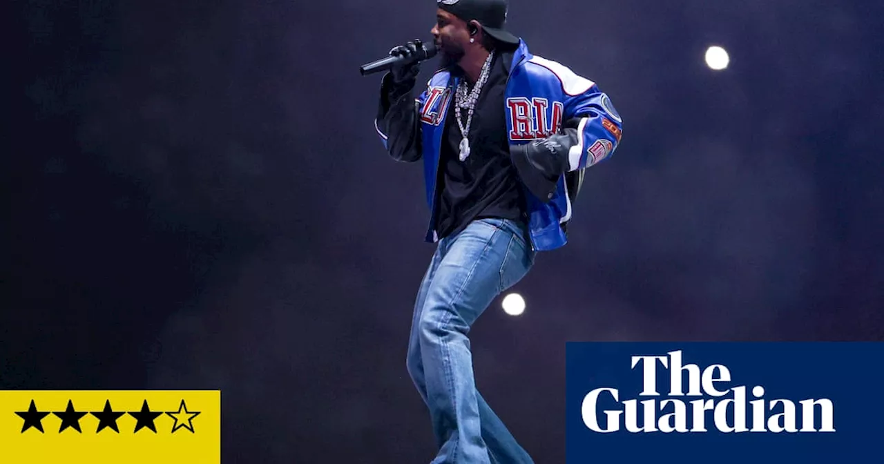 Kendrick Lamar’s Super Bowl half-time show review – game over for Drake