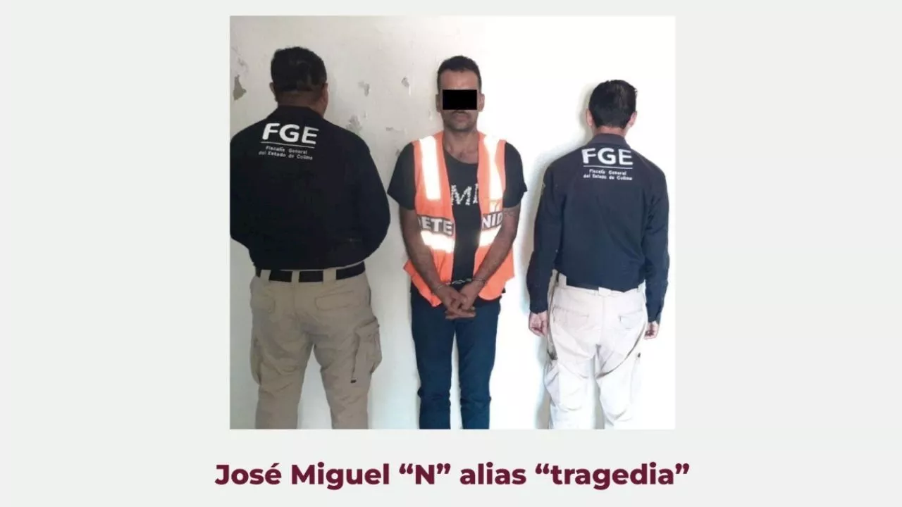 Cae el “Tragedia”, sería el responsable de la muerte de exfuncionario de Manzanillo