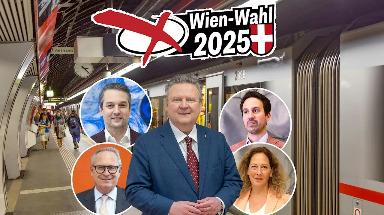 Öffis als Wahlkampfzündstoff - Wiens Öffis im Check: So zufrieden sind die Wiener