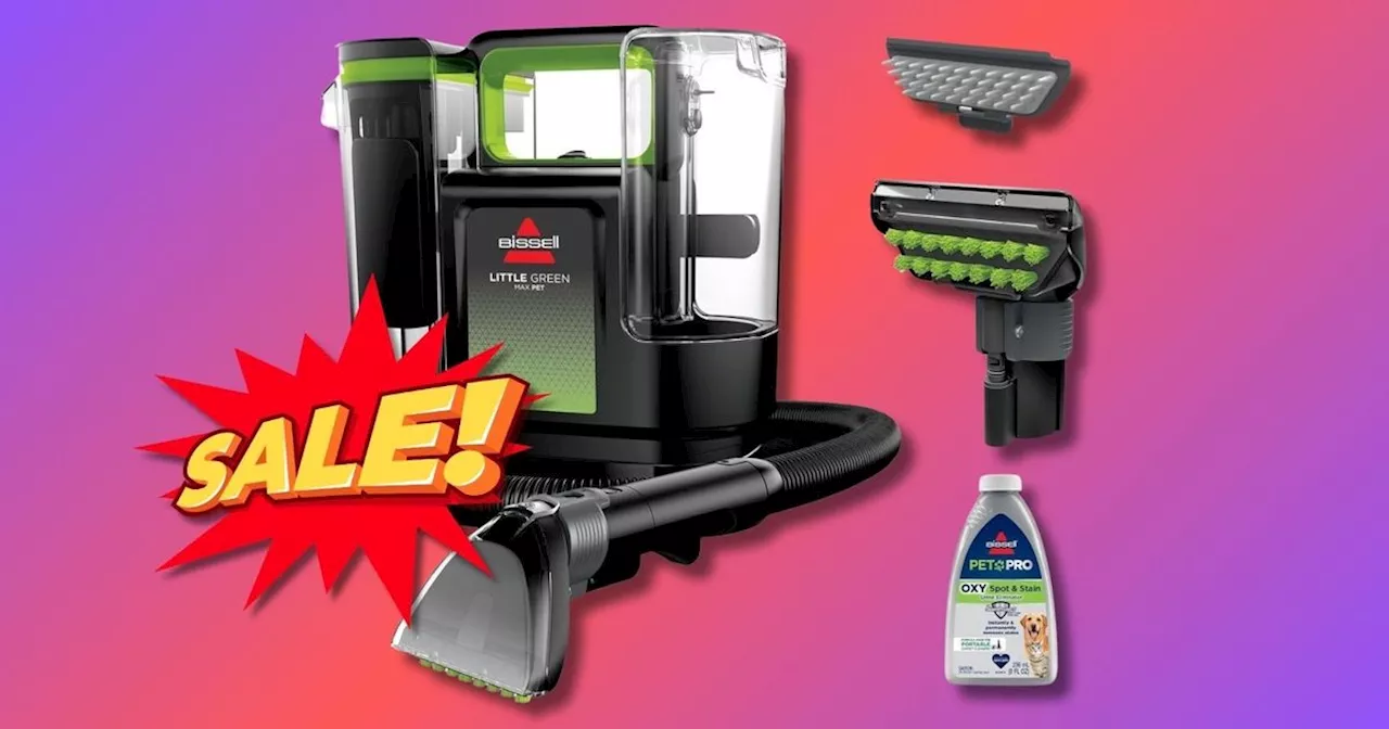 This Portable Carpet Cleaner Just Went On Major Sale