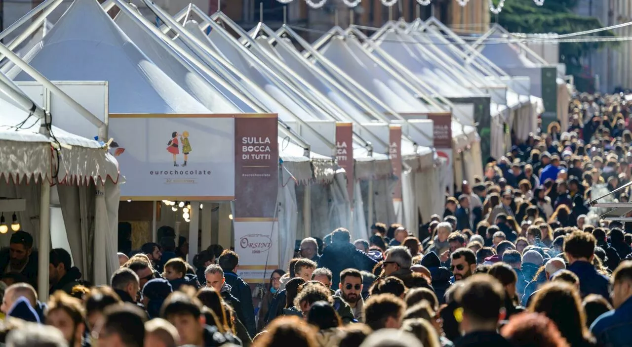 Perugia, Eurochocolate si farà in Centro. Confermate la date: dal 14 al 23 novembre