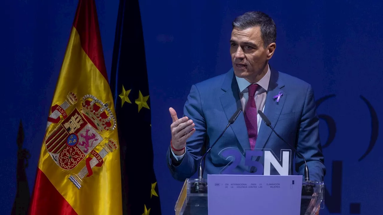 Pedro Sánchez en el 20º aniversario de la Ley contra la Violencia de Género