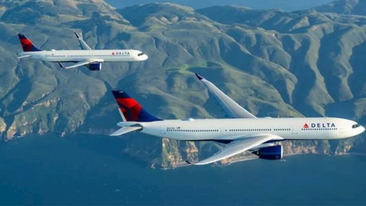 Delta and Airbus test geese-inspired technique for fuel-efficient flights