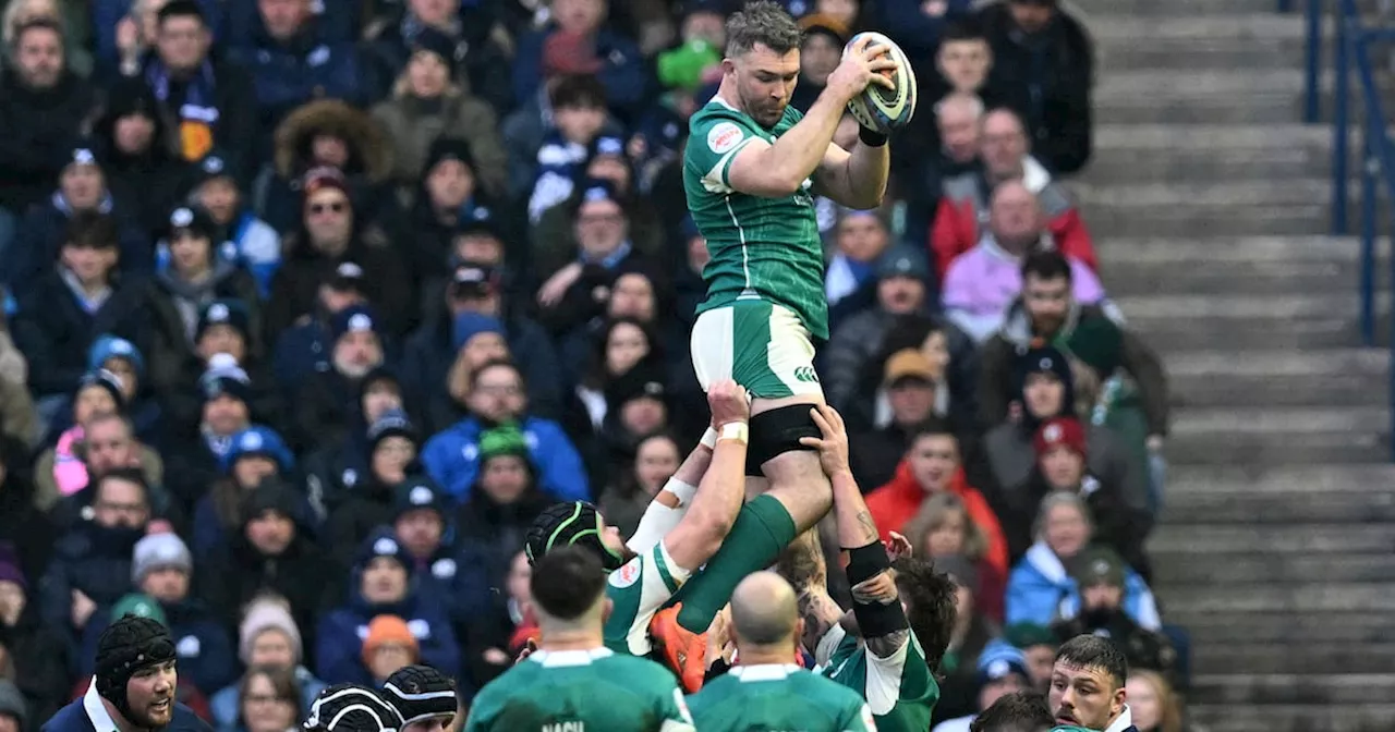 Peter O’Mahony happy to take on the boo-boys at Murrayfield if it means playing for Ireland