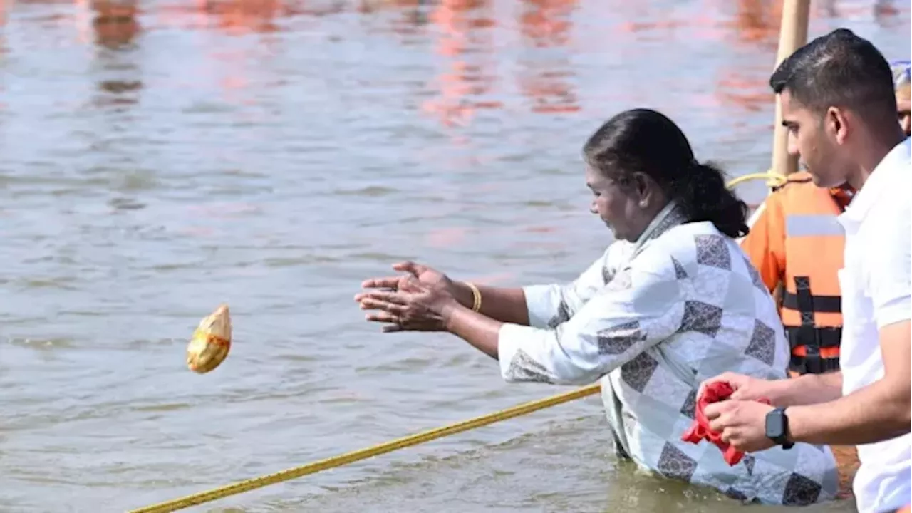 Maha Kumbh भारत की समृद्ध सांस्कृतिक विरासत का अद्भुत प्रतीक... गंगा स्नान के बाद बोलीं राष्ट्रपति द्रौपदी मुर्मू