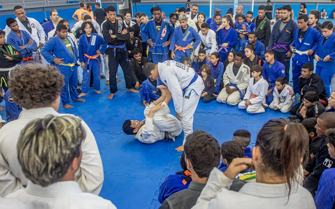 Paulo Miyao agita Macaé com clínica e campeonato de jiu-jitsu