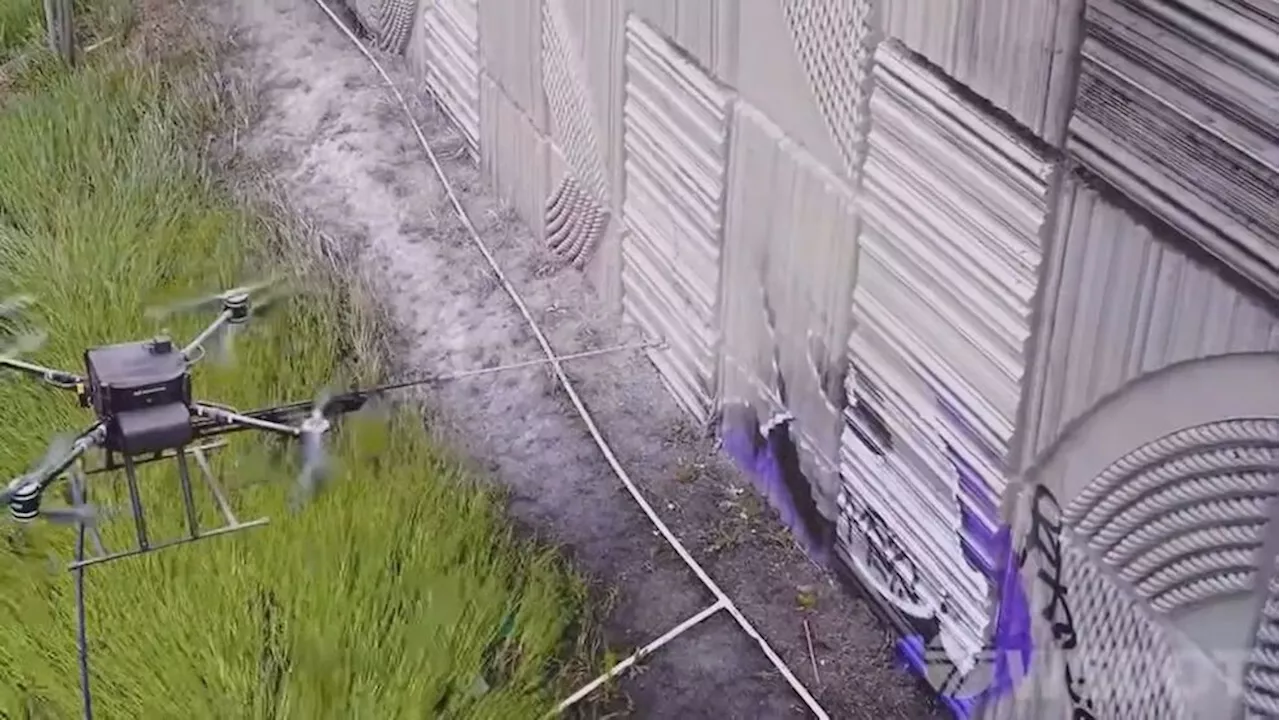 Washington State Uses Drones and AI to Combat Graffiti