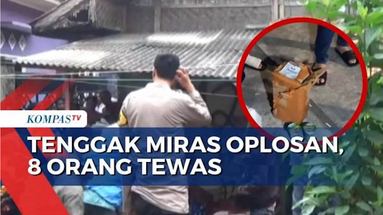 8 Orang di Cianjur Tewas Usai Tenggak Miras Oplosan, Polisi: Alkohol Dicampur Minuman Kemasan