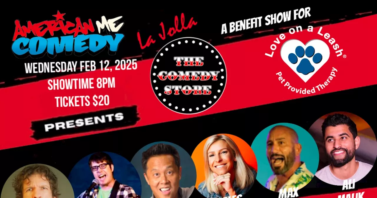 La Jolla Comedy Store: Stand Up for Love on a Leash®