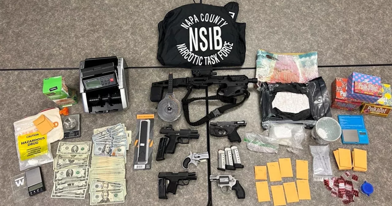 3 pounds of cocaine, guns seized from Vallejo home, arrest made