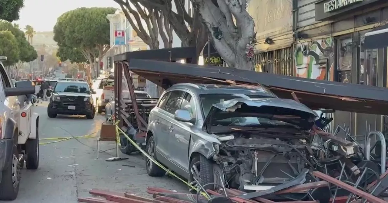 San Francisco Parklet Crash Leaves Six Hospitalized, Two Suspects Arrested