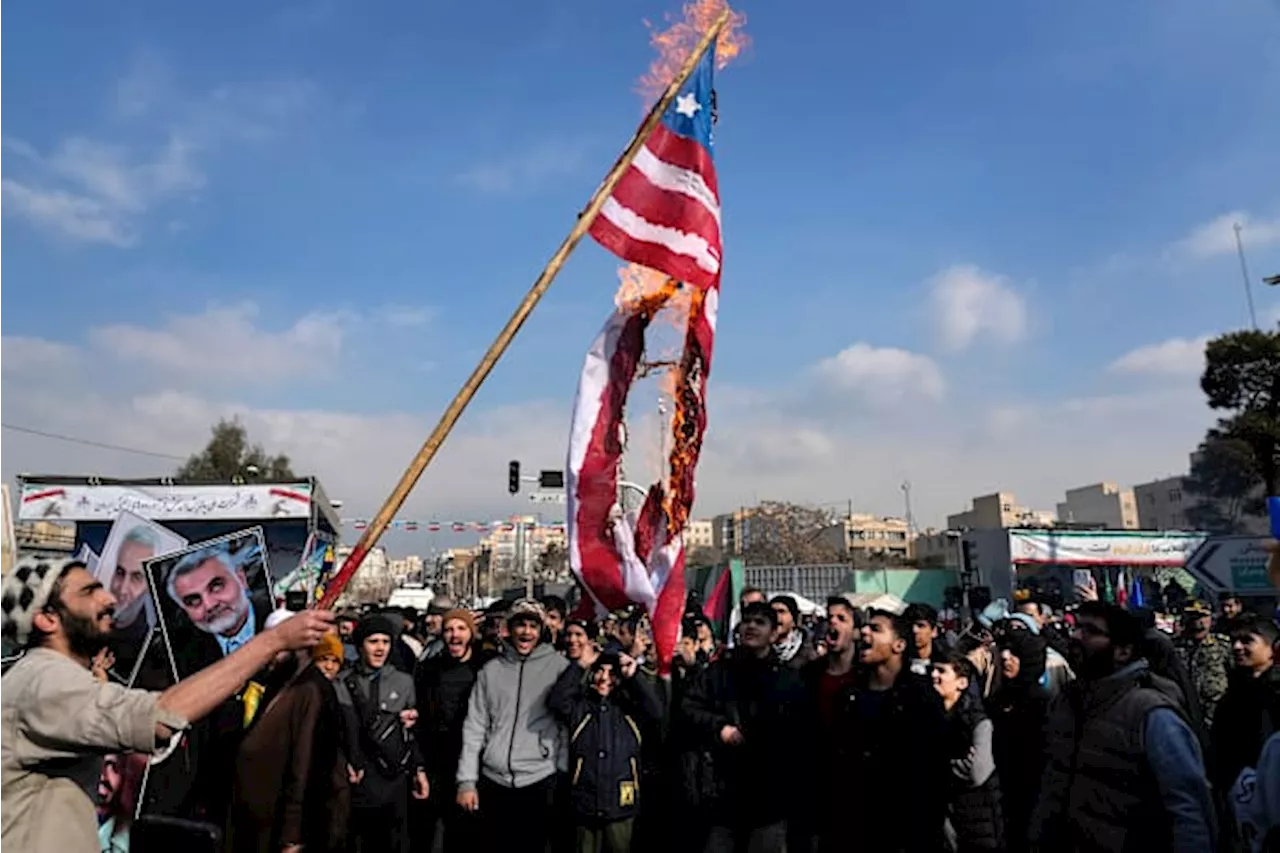 With Trump in the White House, Iranians mark the anniversary of the 1979 Islamic Revolution