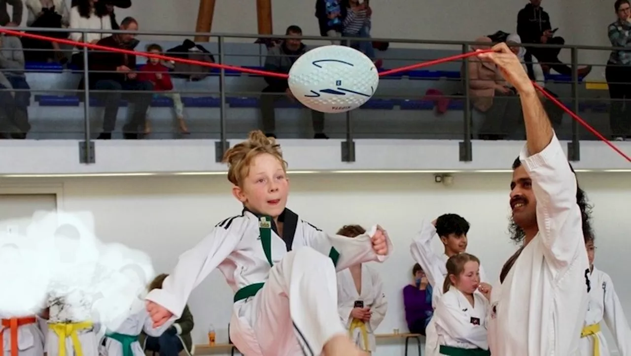 75 enfants réunis pour une journée interclubs de taekwondo à Cahors.