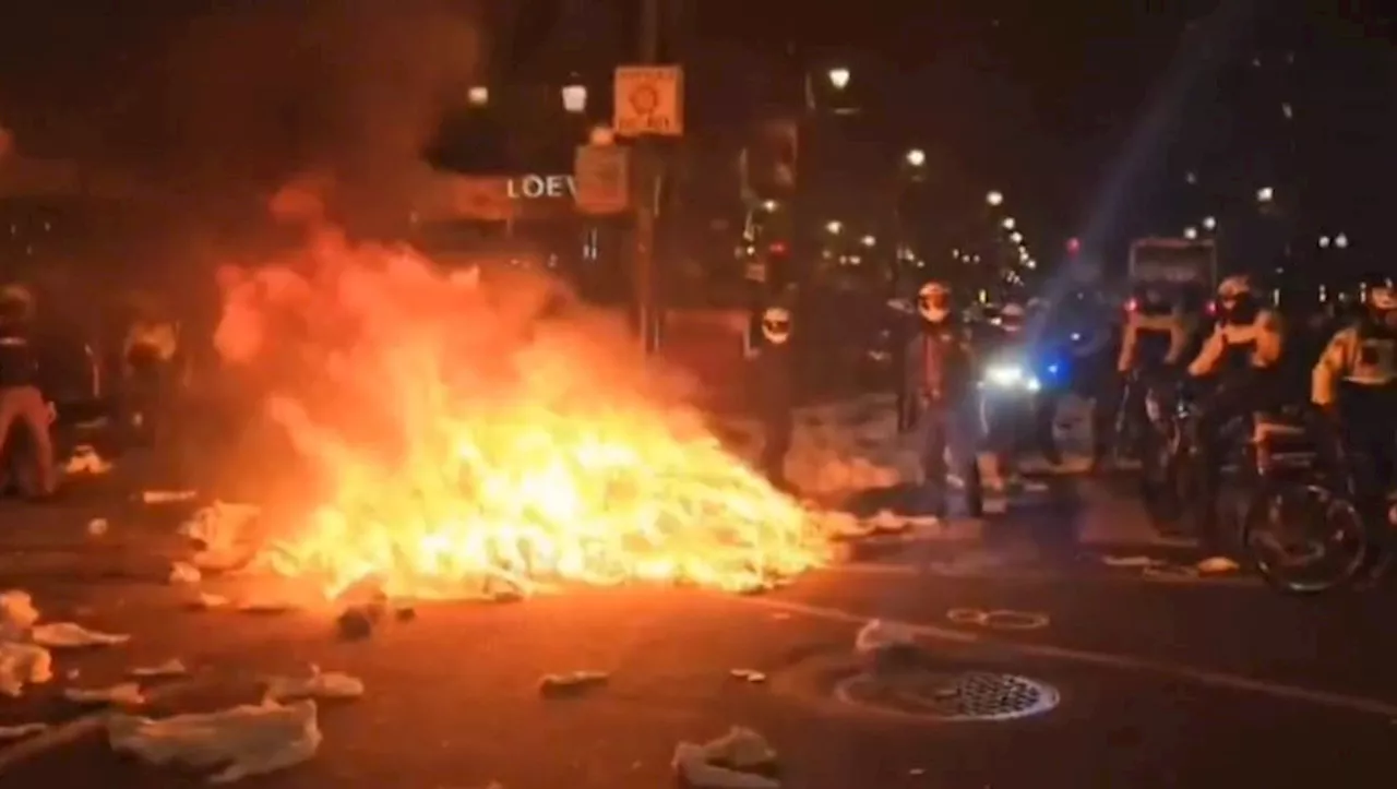 Débordements à Philadelphie après la victoire des Eagles au Super Bowl