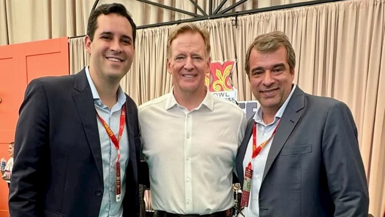 Vice de Eduardo Paes se reúne com comissário da NFL: 'Novidade para o Rio'