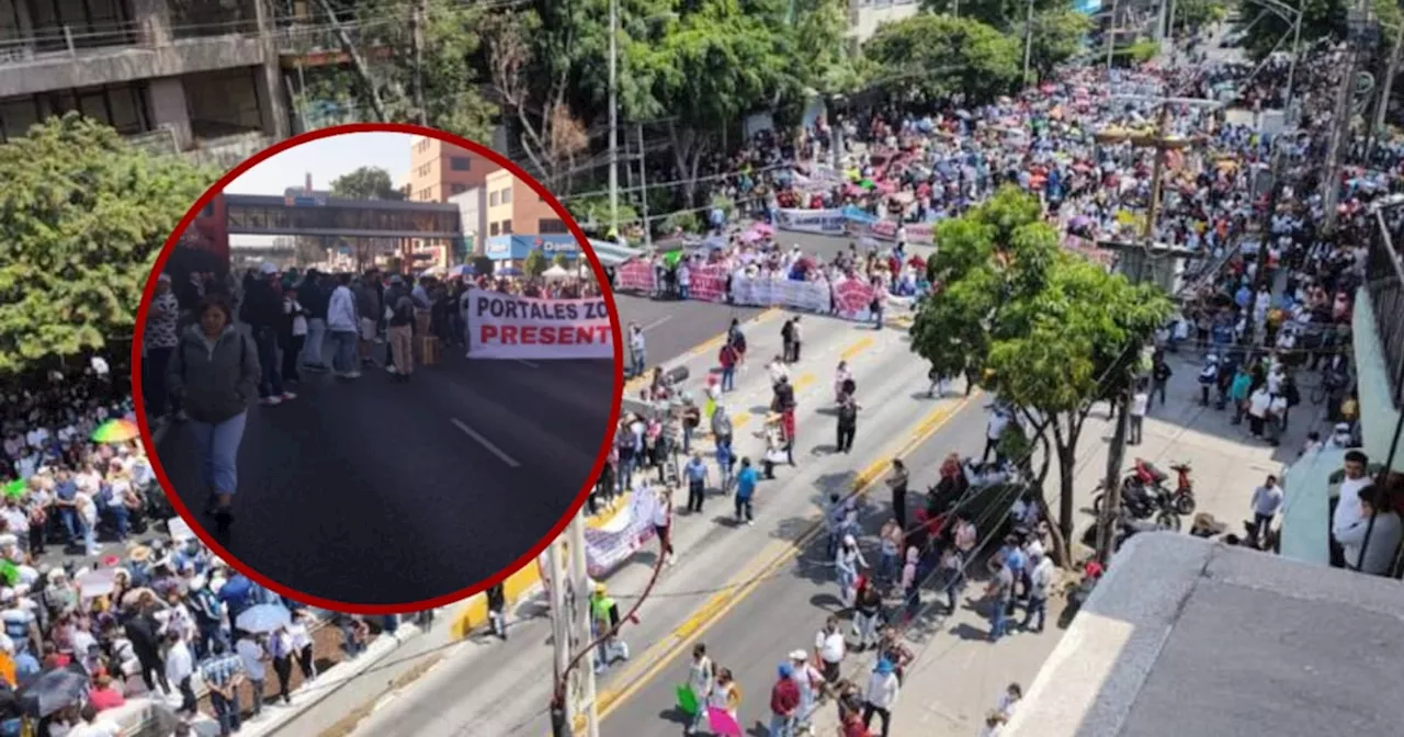 Comerciantes de Mercados Públicos Protestan en CDMX