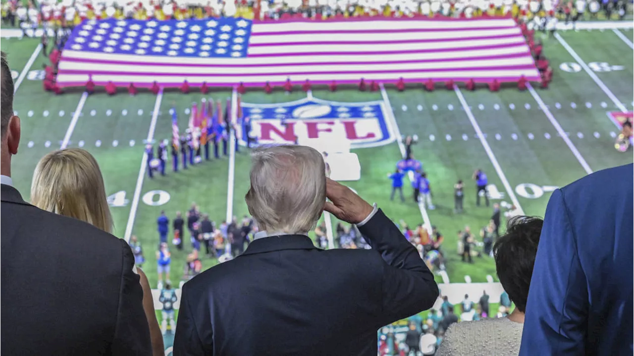 Trump attends Super Bowl, mocks Taylor Swift as she faces boos from crowd