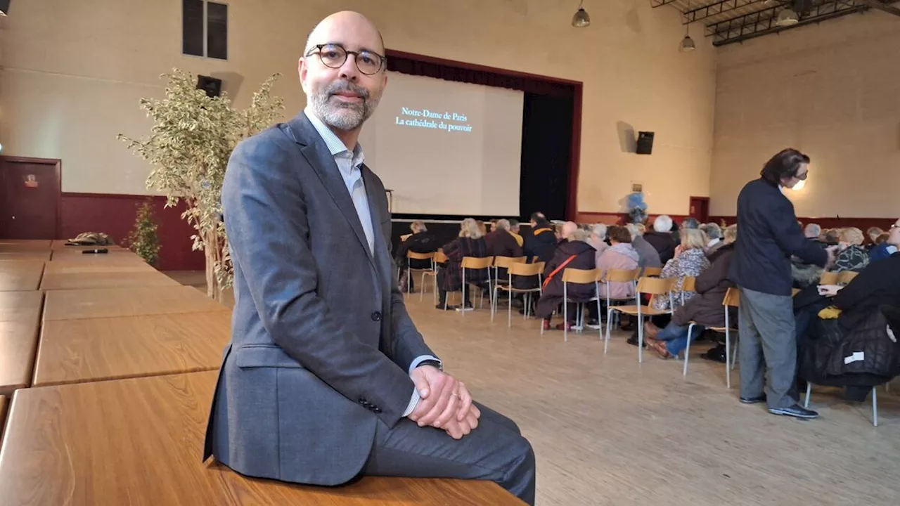 L'historien Mathieu Lours parle de Notre-Dame à Soisy-sous-Montmorency