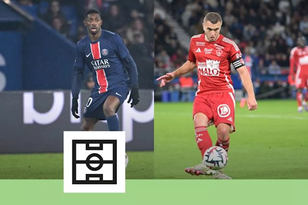 L'équipe-type de la 21e journée de Ligue 1 : Brest-PSG, le match est lancé