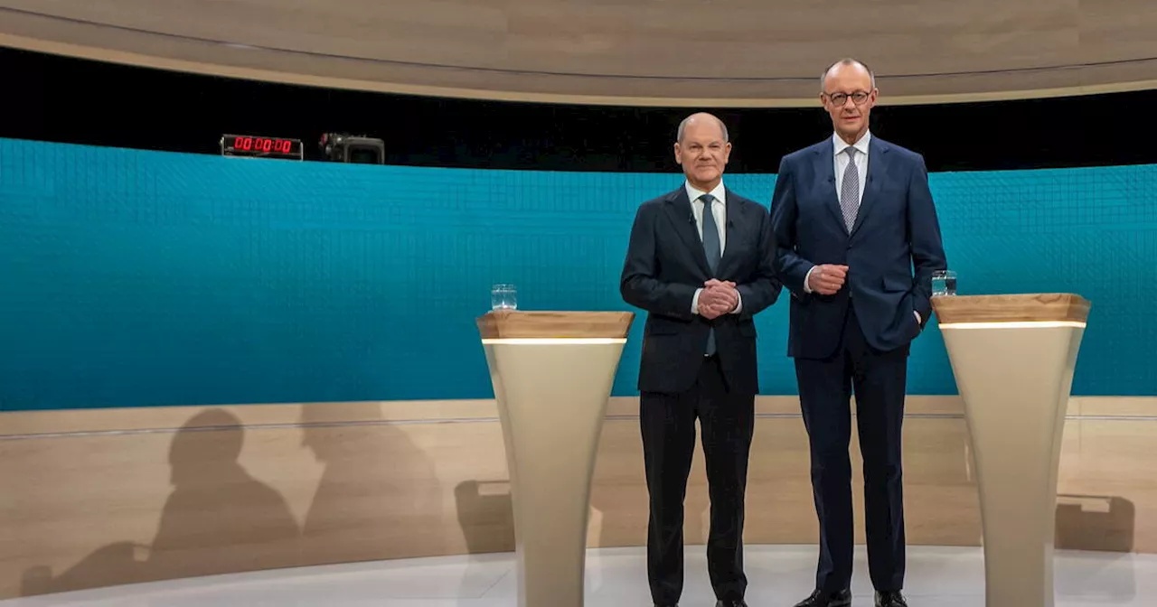 Scholz attaque Merz sur la migration lors du premier débat télévisé allemand