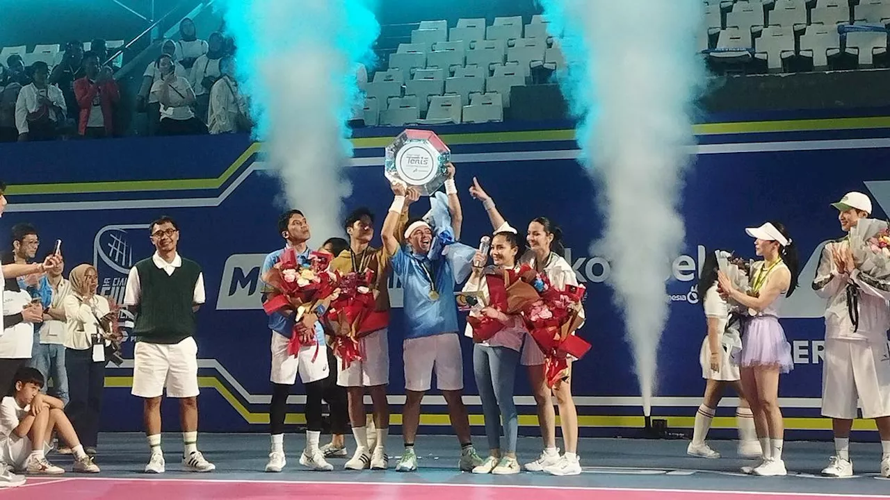 Tiga Pertandingan Sengit di Lagi-lagi Tenis Internasional, Raffi Ahmad dan Nia Ramadhani Sukses Meraih Kemenangan