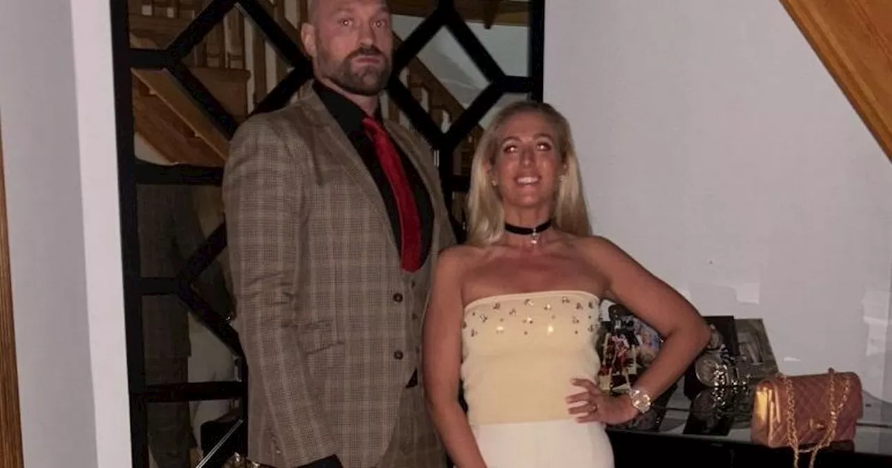 Paris Fury Stuns in White and Yellow Date Night with Tyson Fury